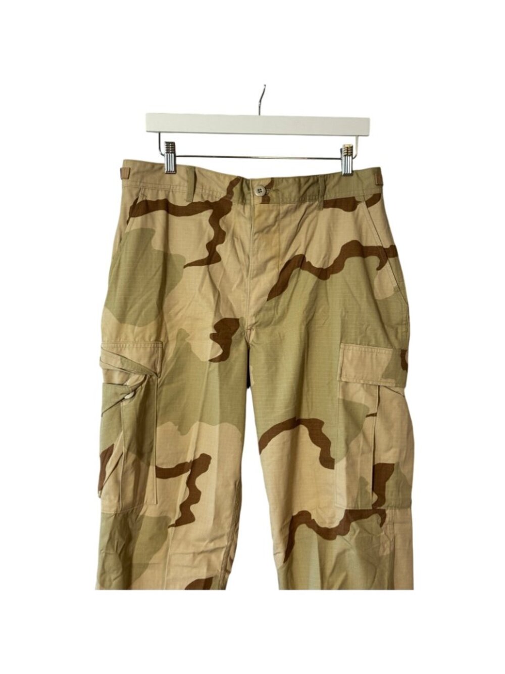 Vintage US Military Desert Camo BDU Combat Trousers Medium Long 34 x 33 - Picture 2 of 8